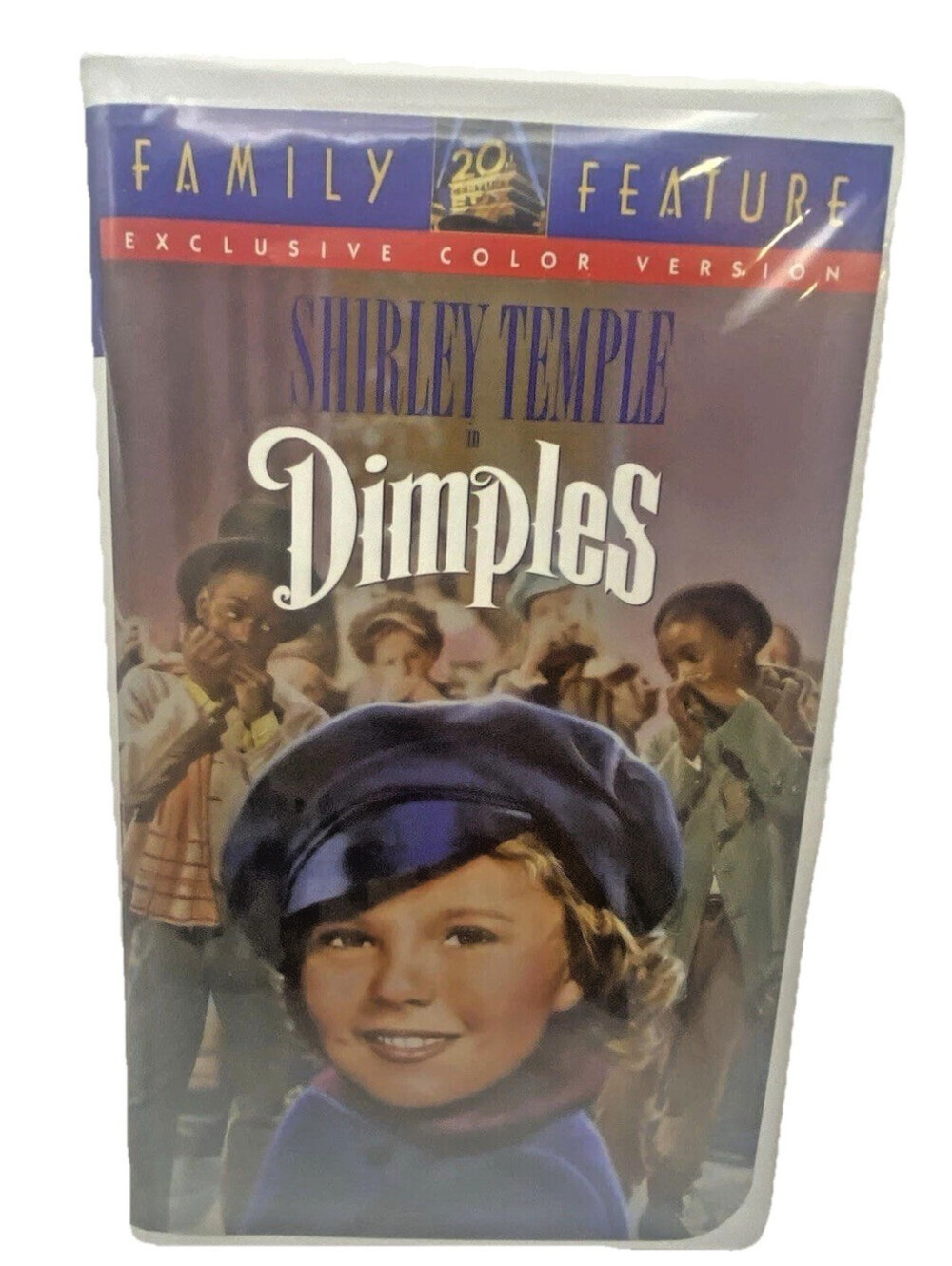 Dimples (VHS, 2002, Colorized/Slipsleeve) Shirley Temple